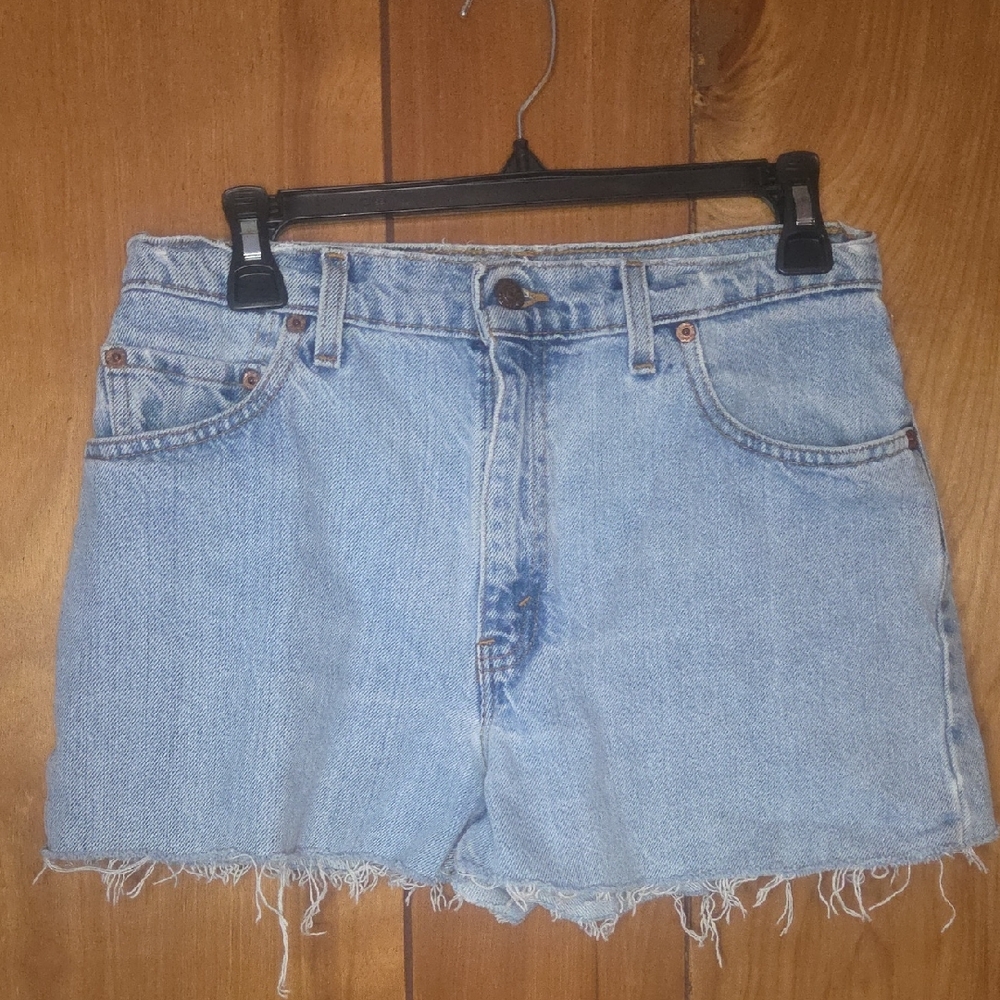 Levi's Light Blue Jean Shorts for Women